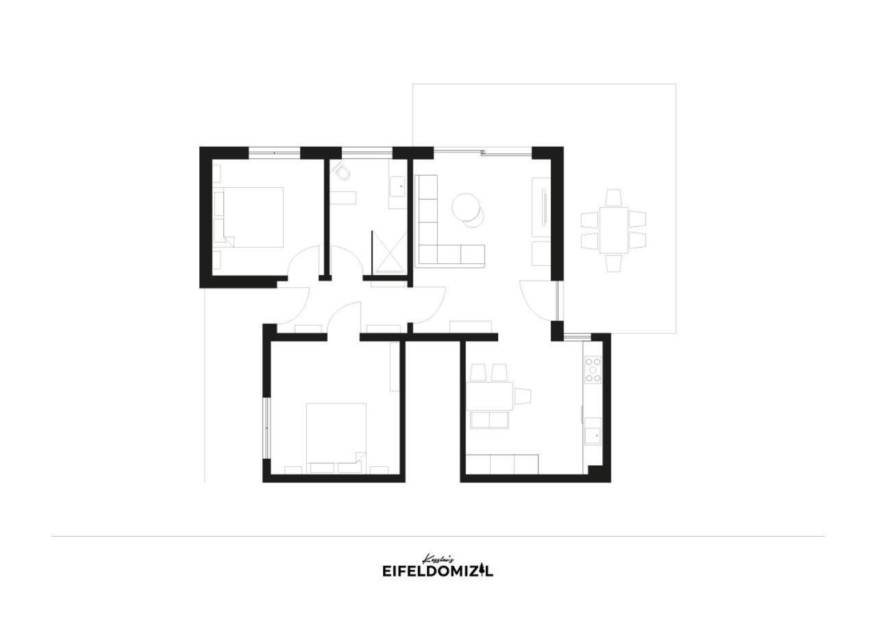 Ferienwohnung Kessler'S Eifeldomizil Auw bei Prum Exterior photo